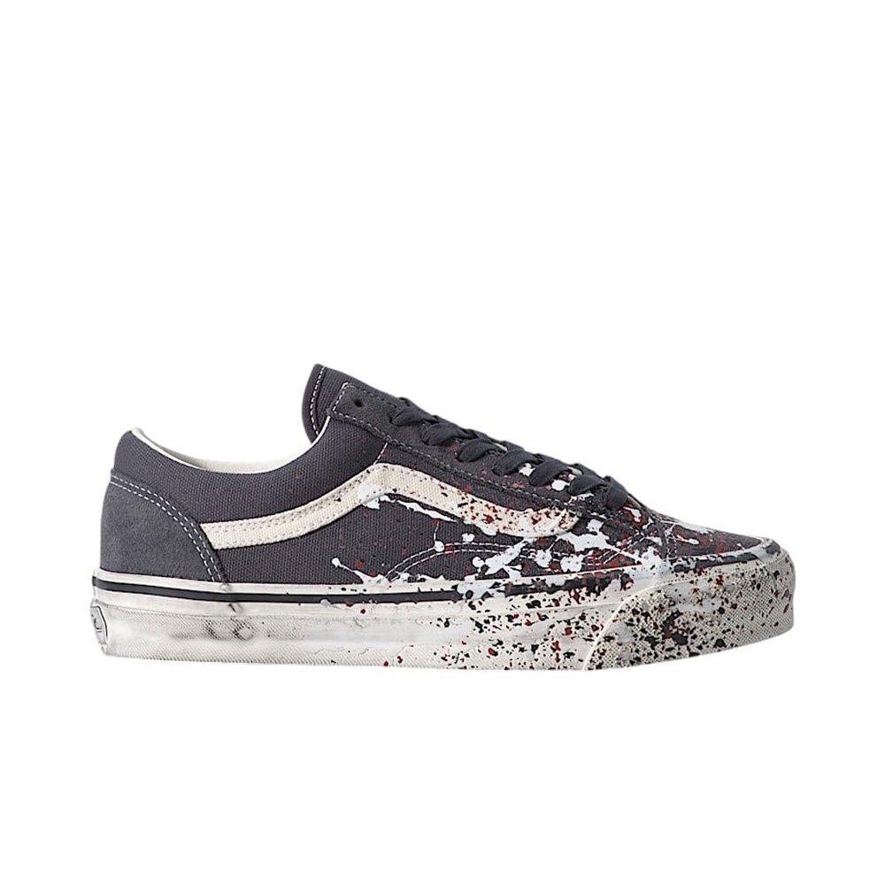 Vans Premium Old Skool LX Paint Splatter "Charcoal Grey" Unisex Shoe - GREY